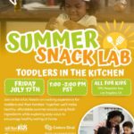BWW Summer Snack Lab Event Flyer