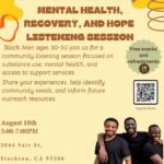 Listening Session Event Flyer