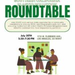 Southern California Plastic Pollution Roundtable Event Flyer