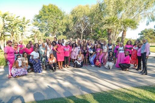 Group of Women at BWW Bra Party