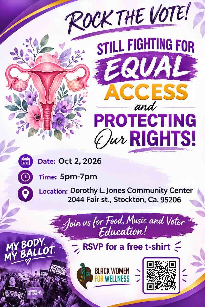 Rock the Vote Event Flyer
