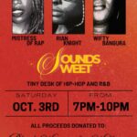 Sounds Sweet Charity Concert for Black Women for Wellness - Flyer